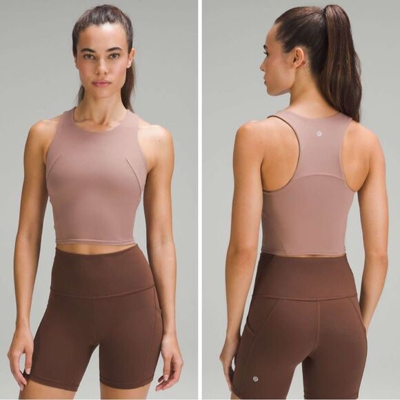 lululemon athletica Tops - Lululemon Wunder Train Racerback Tank Top Twilight Rose size 6